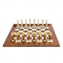 Exclusive chess set "Oriental large" 600140112 (gold/silver plated, elm root board) - photo 3