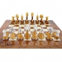 Эксклюзивные шахматы "Persian large" 600140004 (латунь/бук, золото/серебро) - фото 2