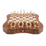 Exclusive chess set "Persian large" 600140068 (gold/silver plated, board with drawer) - photo 3