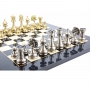 Exclusive chess set "Persian large" 600140010 (solid brass, black board) - photo 4
