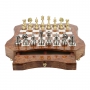 Exclusive chess set "Persian large" 600140207 (solid brass, board with drawer) - photo 3