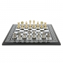 Эксклюзивные шахматы "Persian large" 600140212 (латунь, доска с меандром)  - фото 2