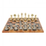 Эксклюзивные шахматы "Persian large" 600140208 (латунь, доска из искусственной кожи)  - фото 3