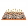 Exclusive chess set "Persian large" 600140209 (solid brass, leatherette board) - photo 3