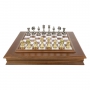 Эксклюзивные шахматы "Persian large" 600140211 (латунь, мраморная доска)   - фото 3