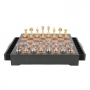 Exclusive chess set "Persian large" 600140214 (solid brass, real leather board) - photo 3
