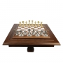 Эксклюзивные шахматы "Persian large" 600140247 (латунь, шахматный стол) - фото 3