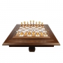 Эксклюзивные шахматы "Persian large" 600140250 (золото/серебро, шахматный стол) - фото 3