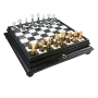 Эксклюзивные шахматы "Persian large" 600140032 (цвет "фантазия", мраморная доска с кассетой) - фото 2