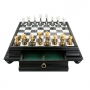 Эксклюзивные шахматы "Persian large" 600140032 (цвет "фантазия", мраморная доска с кассетой) - фото 3
