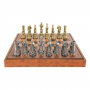 Эксклюзивные шахматы "Римский император" 600140136 (сплав замак, доска из искусственной кожи) - фото 2