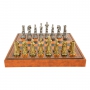 Exclusive chess set "Roman Emperor" 600140136 (zamak alloy, leatherette board) - photo 3