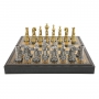Exclusive chess set "Roman Emperor" 600140137 (zamak alloy, leatherette board) - photo 3