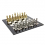 Exclusive chess set "Roman Emperor" 600140053 (zamak alloy, black board) - photo 2