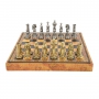 Exclusive chess set "Roman Emperor" 600140047 (zamak alloy, leatherette board) - photo 3