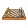 Эксклюзивные шахматы "Римский император" 600140047 (сплав замак, доска из искусственной кожи) - фото 4