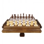 Эксклюзивные шахматы "Staunton Elegance" 600140254 (палисандр, шахматный стол) - фото 4