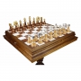 Exclusive chess set "Staunton Extra" 600140252 (gold/silver plated, chess table) - photo 2