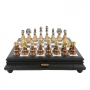 Эксклюзивные шахматы "Staunton Extra" 600140038 (латунь, бук) - фото 3