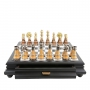 Эксклюзивные шахматы "Staunton Extra" 600140038 (латунь, бук) - фото 5