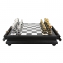 Эксклюзивные шахматы "Staunton Extra" 600140039 (латунь/бук, цвет "фантазия") - фото 4