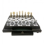 Эксклюзивные шахматы "Staunton Extra" 600140054 (цвет "фантазия", мраморная доска) - фото 3