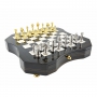 Exclusive chess set "Staunton medium" 600140014 (gold/silver plated, board with drawer) - photo 3