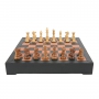 Эксклюзивные деревянные шахматы "Florence Staunton" 600140188 (палисандр, доска из натуральной кожи) - фото 4