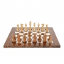 Эксклюзивные деревянные шахматы "Staunton Classic" 600140201 (акация, доска из корня вяза) - фото 3