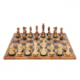 Эксклюзивные деревянные шахматы "Staunton Classic" 600140204 (акация, доска из искусственной кожи) - фото 2