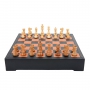 Эксклюзивные деревянные шахматы "Staunton Classic" 600140203 (акация, доска из натуральной кожи) - фото 2