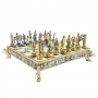 Luxury chess set "Crusaders vs saracens" 600140001 (bronze, gold/silver plated) - photo 2