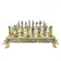 Luxury chess set "Crusaders vs saracens" 600140001 (bronze, gold/silver plated) - photo 3