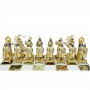 Luxury chess set "Genghis Khan vs Muscovites" 600140002 (bronze, gold/silver) - photo 4