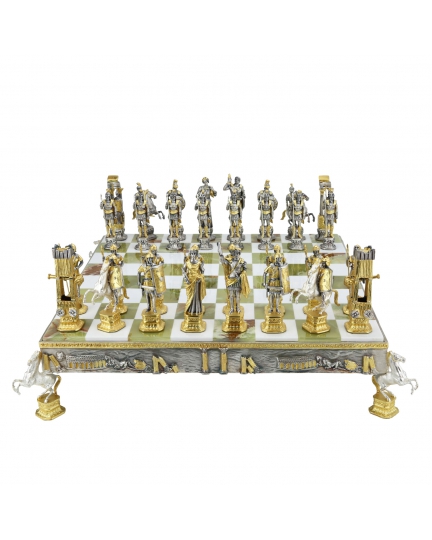 Luxury chess set "Romans vs Greeks" 600140237-1