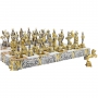 Luxury chess set "Vikings" 600140003 (bronze, gold/silver) - photo 3
