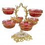 2-TIER STAND for sweets and nuts Baroque H32 cm - photo 2