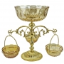2-TIER VASE-STAND for fruits, sweets and nuts H36 cm - photo 2