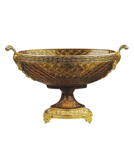 Crystal oval bowl "Carmen" 600040017-1