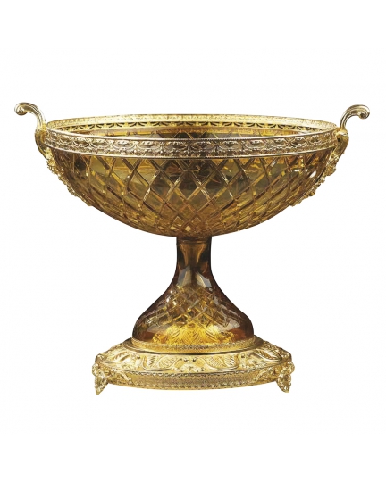 Crystal round bowl "Carmen" 600040018-1