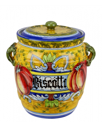 JAR WITH LID "BISCOTTI" 0060 H34 cm