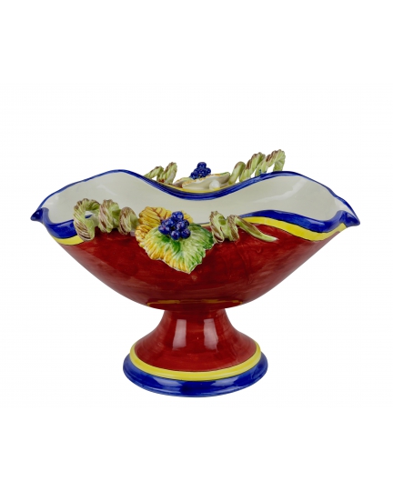FOOTED FRUIT BOWL  0070 H29 cm