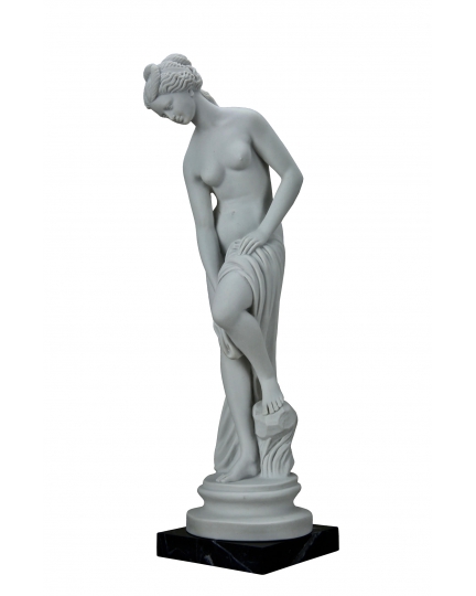 Bather (Venus) Allegrain marble statuette 600030025-1