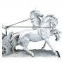 Marble statuette "Ben-Hur" Roman chariot  A.Santini 600030049 - photo 2