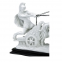 Marble statuette "Ben-Hur" Roman chariot  A.Santini 600030049 - photo 3