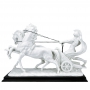 Marble statuette "Ben-Hur" Roman chariot  A.Santini 600030049 - photo 4