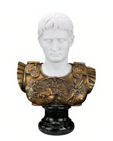Caesar Augustus marble bust 600030022-0001