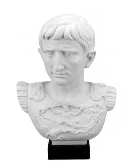 Caesar Augustus marble bust 600030101-1