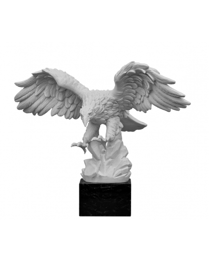 Eagle marble statuette 600030036-1
