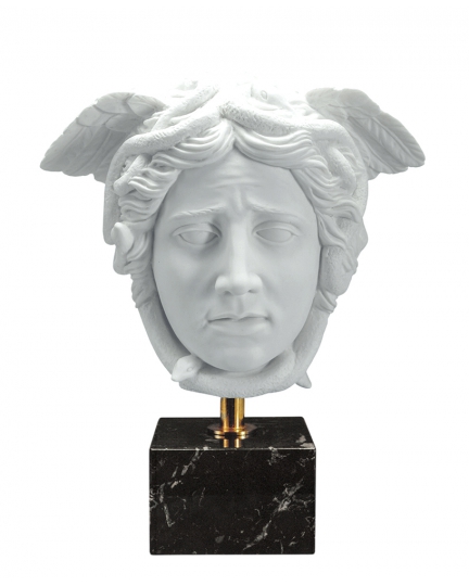 Medusa head marble statuette 600030047-01